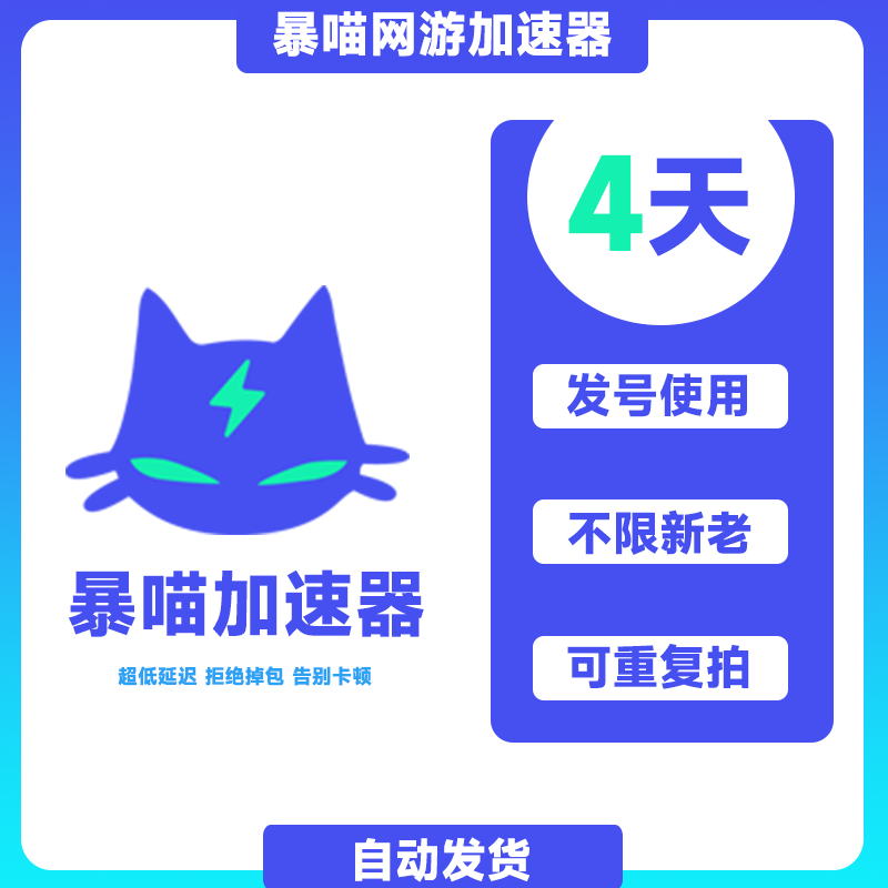 暴喵加速器4天